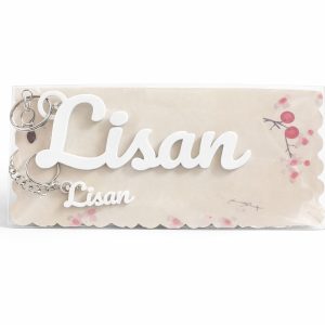 Naam sleutelhanger basic (Groot / middel maat) - Afbeelding 4